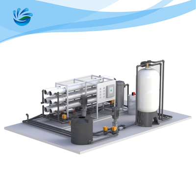 18TPH Water Desalination Machine Reverse Osmosis System Filtration Plant