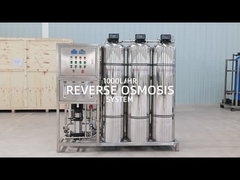 Nuevo proyecto: SS304 sistema de tratamiento de aguas del RO del TANQUE 1000LPH